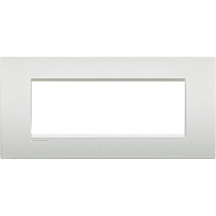LL - placca 7P bianco perla BTICINO LNC4807PR