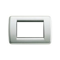 Offerta Vimar VIM16753.21 Placca Rondo 3M argento metall.