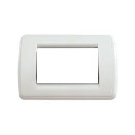 Vimar VIM16763.04 Placca Rondo 3M bianco Idea