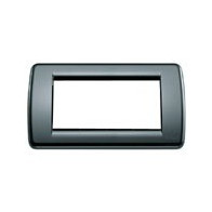 Offerta Vimar VIM16764.15 Placca Rondo 4M grigio grafite