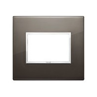 Offerta Vimar VIM21653.06 Placca 3M nero zaffiro