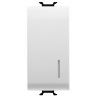 GEWISS GW10132 PULSANTE 1M 1P NA 16A ILL.LOC.BIANCO