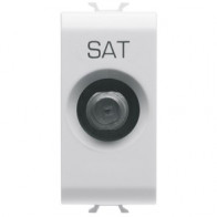 GEWISS GW10371 PRESA TV  SAT 1M DIRETTA C.F-FEMM.BIANCO