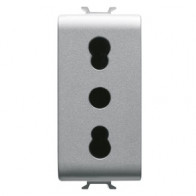 GEWISS GW14203 PRESA 1M 2P+T 16A BIV.P17-11 ST.ITA.TIT.