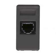 GEWISS GW21251 CONNETTORE TELEFONICO RJ11 SY  BK