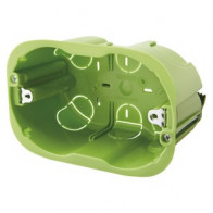 GEWISS GW24406PM SCATOLA 6P.PARETI MOBILI-LEGGERE GREEN