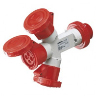 GEWISS GW64027 MOLTIPL.ST.3U 3P+T 16A 400V 6H