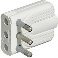 Bticino BTIS2466TA kit - spina corner salvasp.2P+T 16A bianco