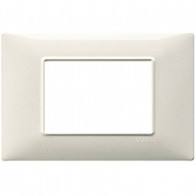 Offerta Vimar VIM14653.06 Placca 3M bianco granito