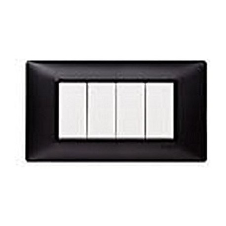 Offerta Vimar VIM14654.05 Placca 4M nero