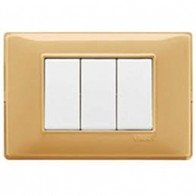 Offerta Vimar VIM14657.43 Placca 7M Reflex ambra