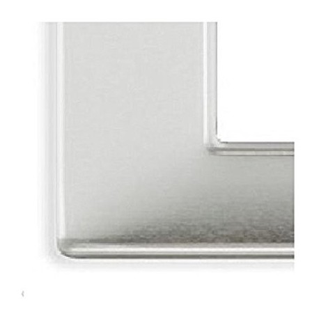 Offerta Vimar VIM14657.81 Placca 7M alluminio spazzolato