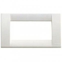 Offerta Vimar VIM16744.01 Placca Classica 4M bianco brillante