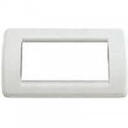 Offerta Vimar VIM16764.04 Placca RondÃÂ² 4M bianco Idea