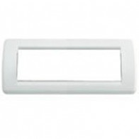 Offerta Vimar VIM16766.01 Placca Rondò 6M bianco brillante