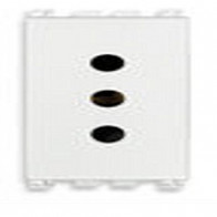 Offerta Vimar VIM19201.B Presa 2P+T 10A P11 bianco