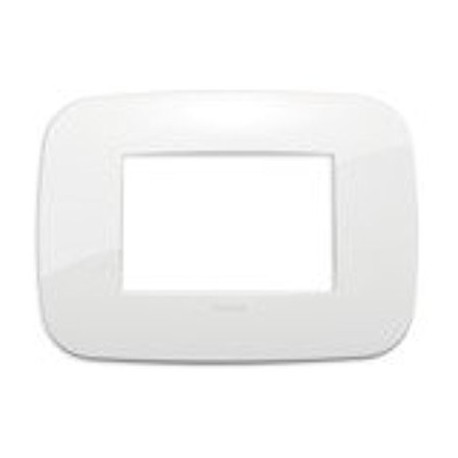 Offerta Vimar VIM19684.84 Placca Round 4M bianco