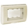 AVE 45SP43BPN PLACCA IP55 CON MEMBRANA 3M.BLANC