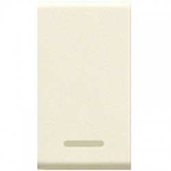 AVE 45905G PULSANTE CON GEMMA ILLUM. BLANC