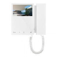 Comelit COE6701W MONITOR MINI A COLORI CON CORNETTA. WHITE. SISTEMA SBTOP