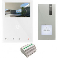 Comelit KIT MONOFAMILIARE QUADRA E MINI VIVAVOCE