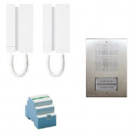 COMELIT KIT CITOFONO AUDIO 5 FILI BIFAMILIARE. EXTRA-MINI