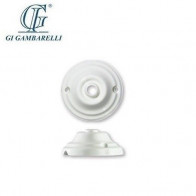GAMBARELLI ROSONE LISCIO D.80 IN PORCELLANA EX.050