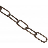 Catena Genovese filo diametro 2,8mm acciaio bronzato zaponato (1 metro)