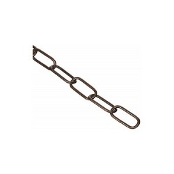Catena Genovese filo diametro 3,8mm acciaio bronzato zaponato (1 metro)