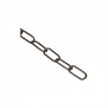 Catena Genovese filo diametro 3,8mm acciaio bronzato zaponato (1 metro)