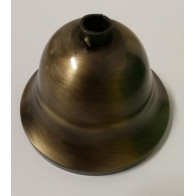 Rosone in acciaio con vera acciaio bronzato