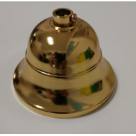 Rosone in acciaio con vera acciaio dorato