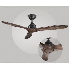 Offerta Perenz Ventilatore in metallo verniciato nero - 3 pale legno