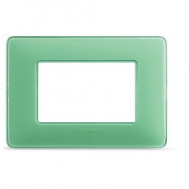 matix - placca 3p colors te verde BTICINO AM4803CVC