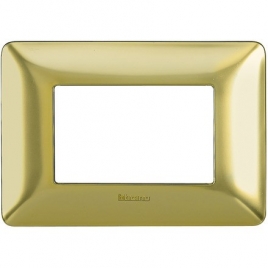 matix - placca 3p oro satinato BTICINO AM4803GOS