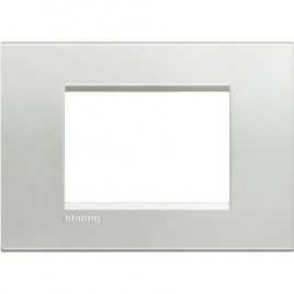 Offerta per  LL - placca 3P argento BTICINO LNA4803AG