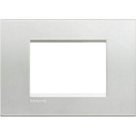 Offerta per  LL - placca 3P argento BTICINO LNA4803AG